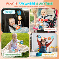 portable busy board toy for toddlers travel learning and play