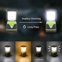 Portable camping lantern flashlight combo for outdoor adventures