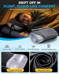 Portable camping sleep pillow for hiking and outdoor adventures