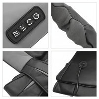 Portable cervical and shoulder massager with ergonomic support