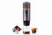 Portable coffee maker for outdoor travel and camping setups
