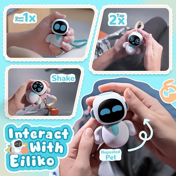 Portable mini companion robot for everyday use
