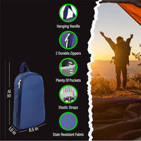 Portable cooking utensil set for travel, camping, and picnics