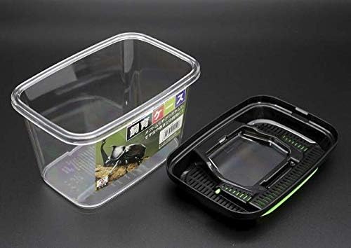 Portable Critter Keeper with Handle for Transporting Reptiles and Insect
