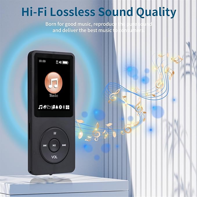Portable digital music player for daily use