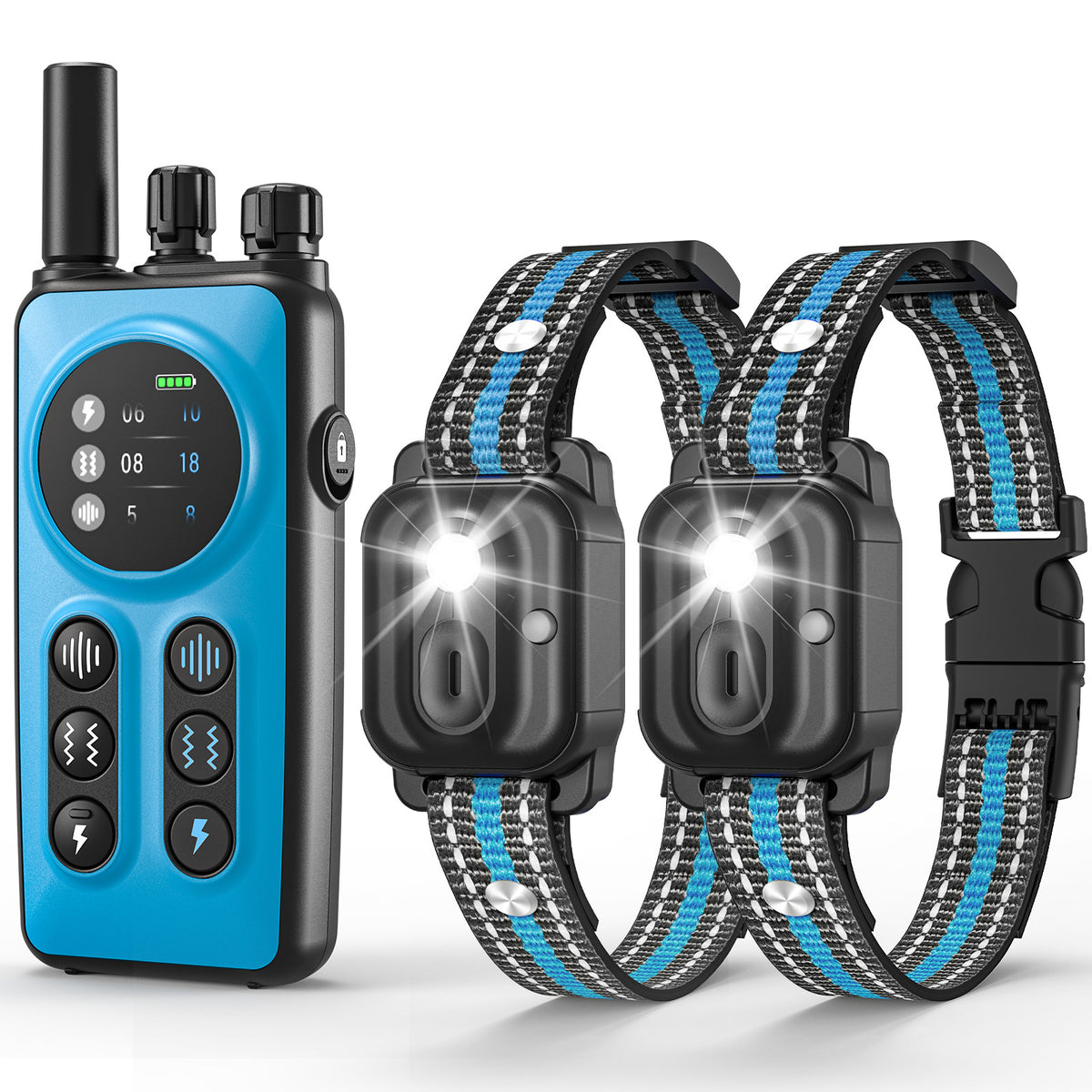 Waterproof Dog Training Collar with Remote Control Design