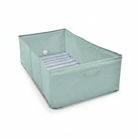 Portable folding toddler bathtub with compact storage design