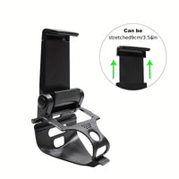Lightweight portable phone mount for gaming controller