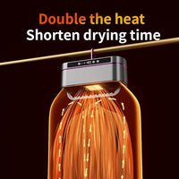 Portable garment dryer machine with warm air system