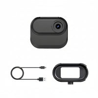 Portable HD outdoor activity device with magnetic wearable design for pets
