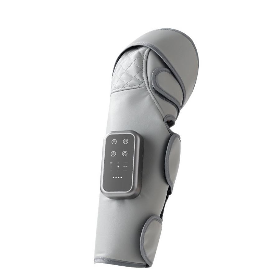 Portable heated knee massager with adjustable vibration modes