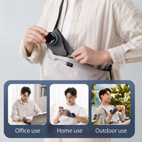 Portable heated wrist support accessory for everyday comfort