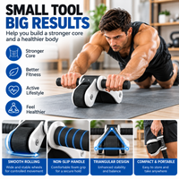 Portable home gym roller suitable for regular fitness training routines.