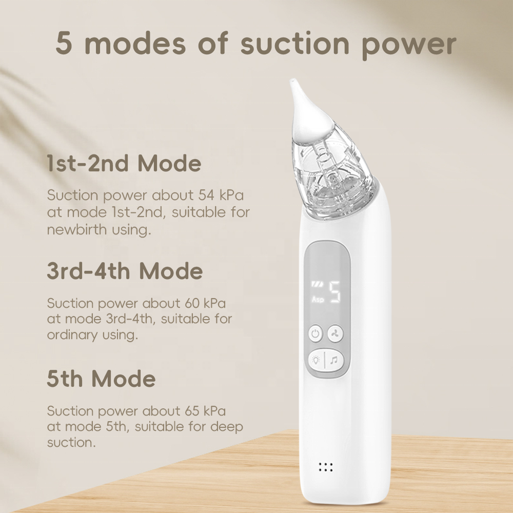 Portable handheld infant nose cleaning device