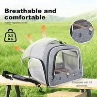 lightweight and portable bird carrier for medium and large birds