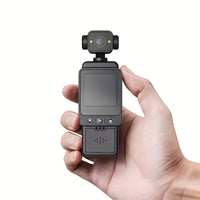 Front view of 1080P portable media device with LCD display
