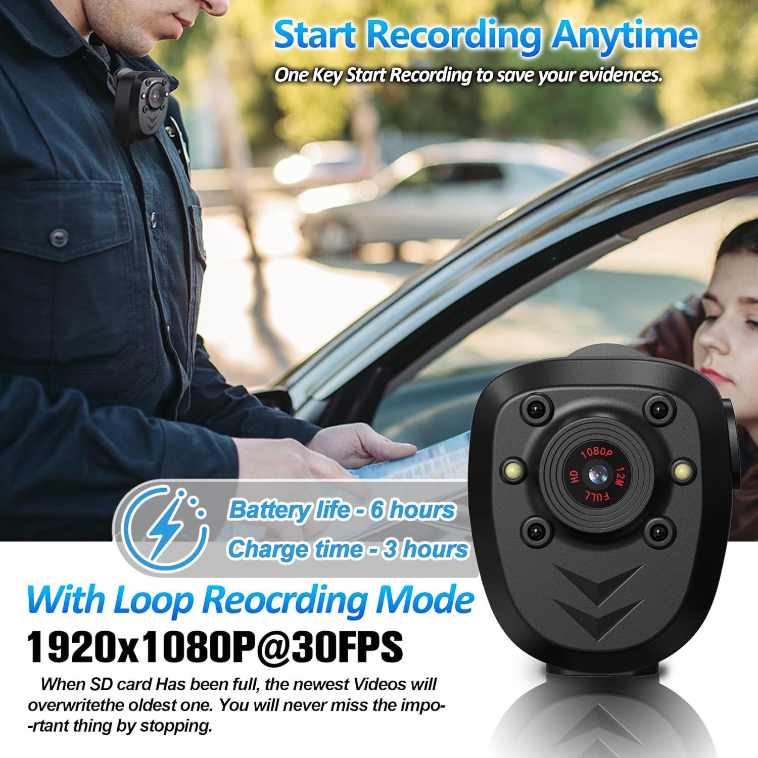 Complete package including Mini 1080P portable media device, memory card, USB cable, and protective case
