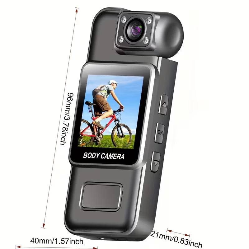 Compact Portable Action Camera for Travel and Adventure