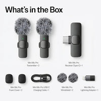 Portable mini microphone for content creators