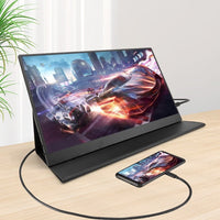 External portable monitor connected to laptop as secondary screeN