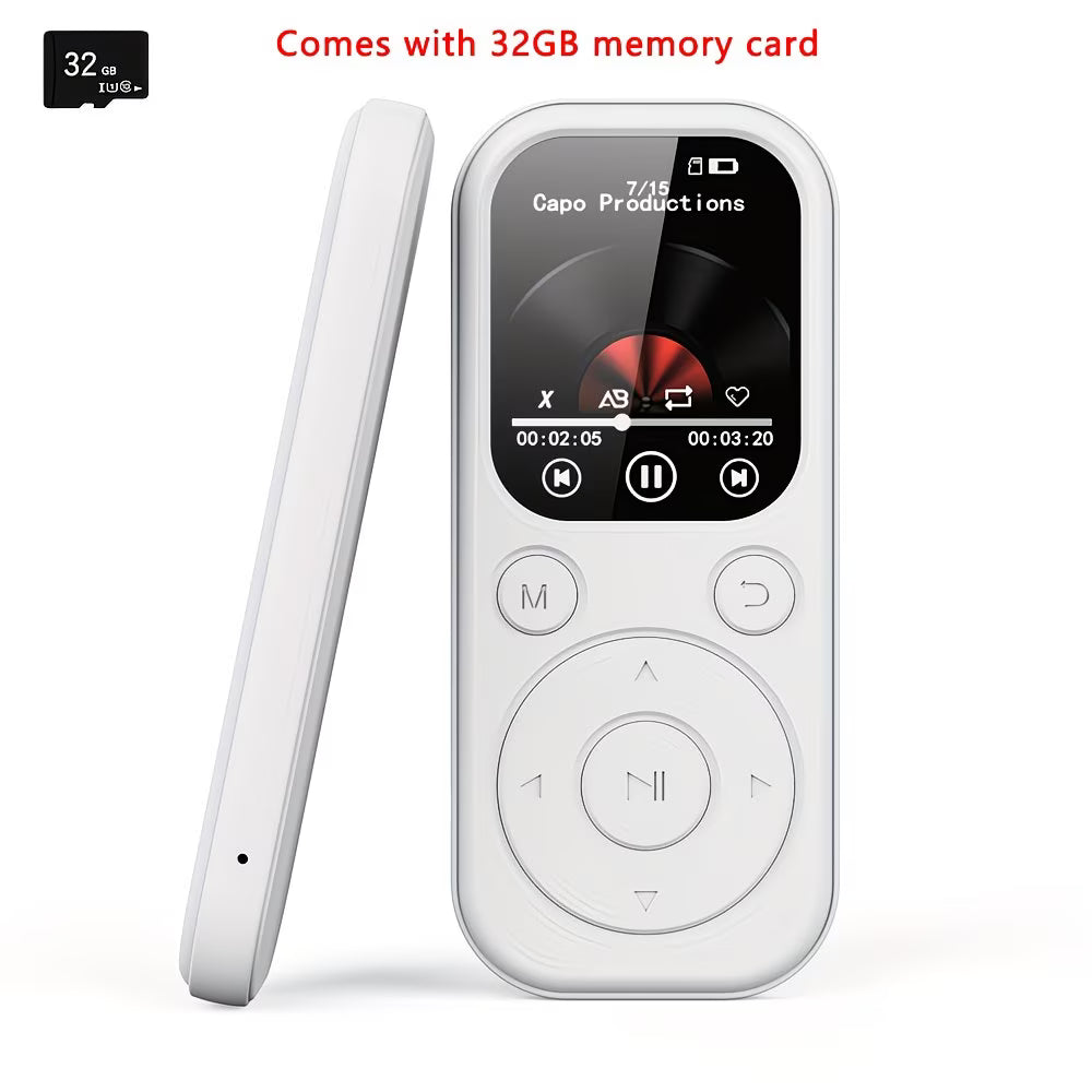 Portable MP3 music player with music video and functions