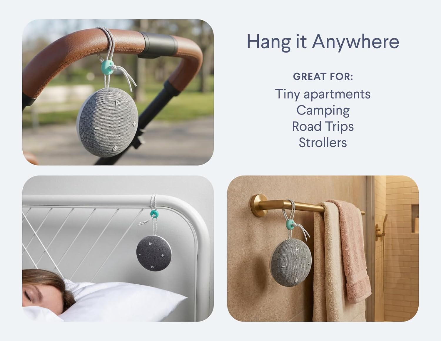 Portable Nightlight White Noise Machine For Bedroom