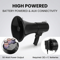Portable Megaphone Speaker Outdoor Event Use