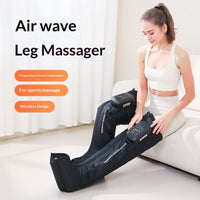 Portable rechargeable leg massager for home and travel use