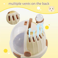Portable Small Animal Carrier Cage for Dwarf Hamsters, Guinea Pigs, and Ferrets