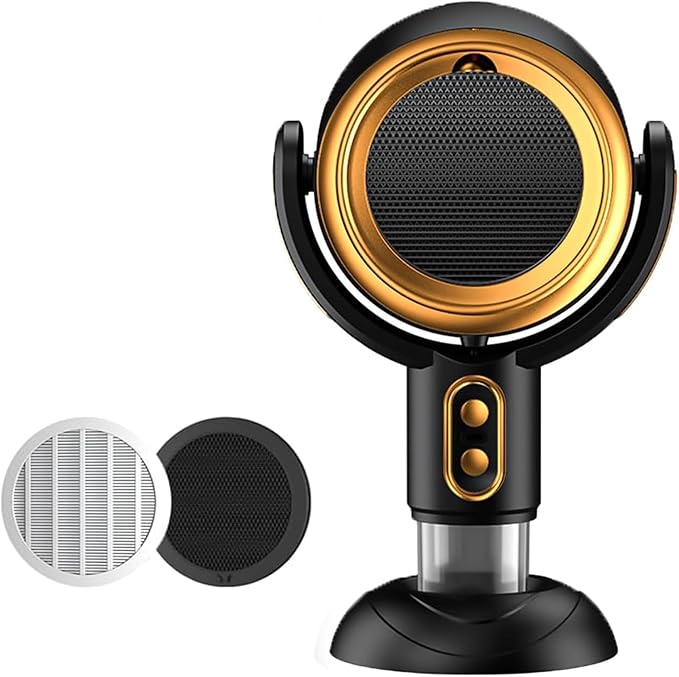 Portable smoke purifier fan tabletop air cleaner for home use