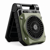 Portable Solar Fan Light for Camping and Outdoor Activities