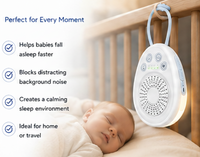 Portable sound machine with sound and timer controls