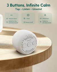 Portable Sound Machine For Baby Sleep And Travel