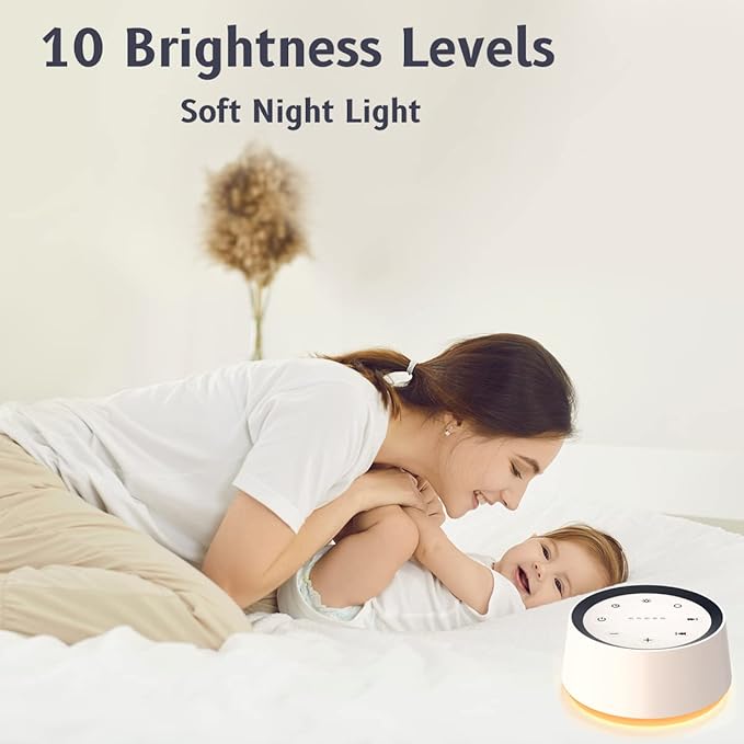 Portable Sound Machine For Baby Sleep And Travel