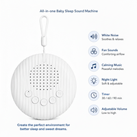 Portable sound machine with 15 30 and 60 minute timer