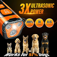 Portable Ultrasonic Dog Trainer with Multiple Training Modes