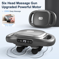 Portable vibration body massager with adjustable speed settings