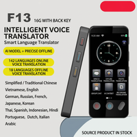 Portable voice translator device for multilingual communication
