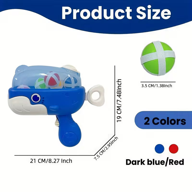 Portable whale-shaped sticky toy for boys and girls