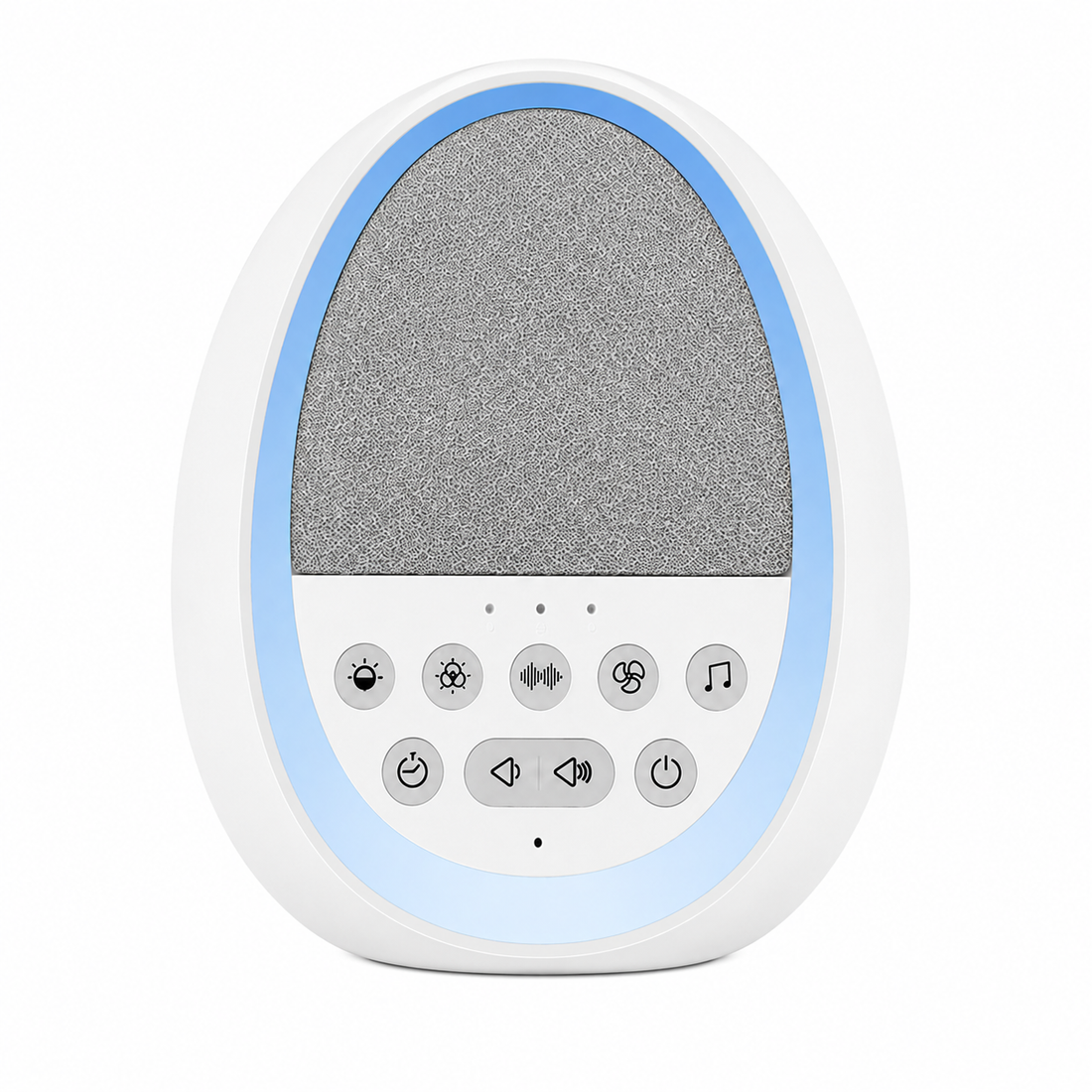 Portable white noise sound machine with 29 sounds