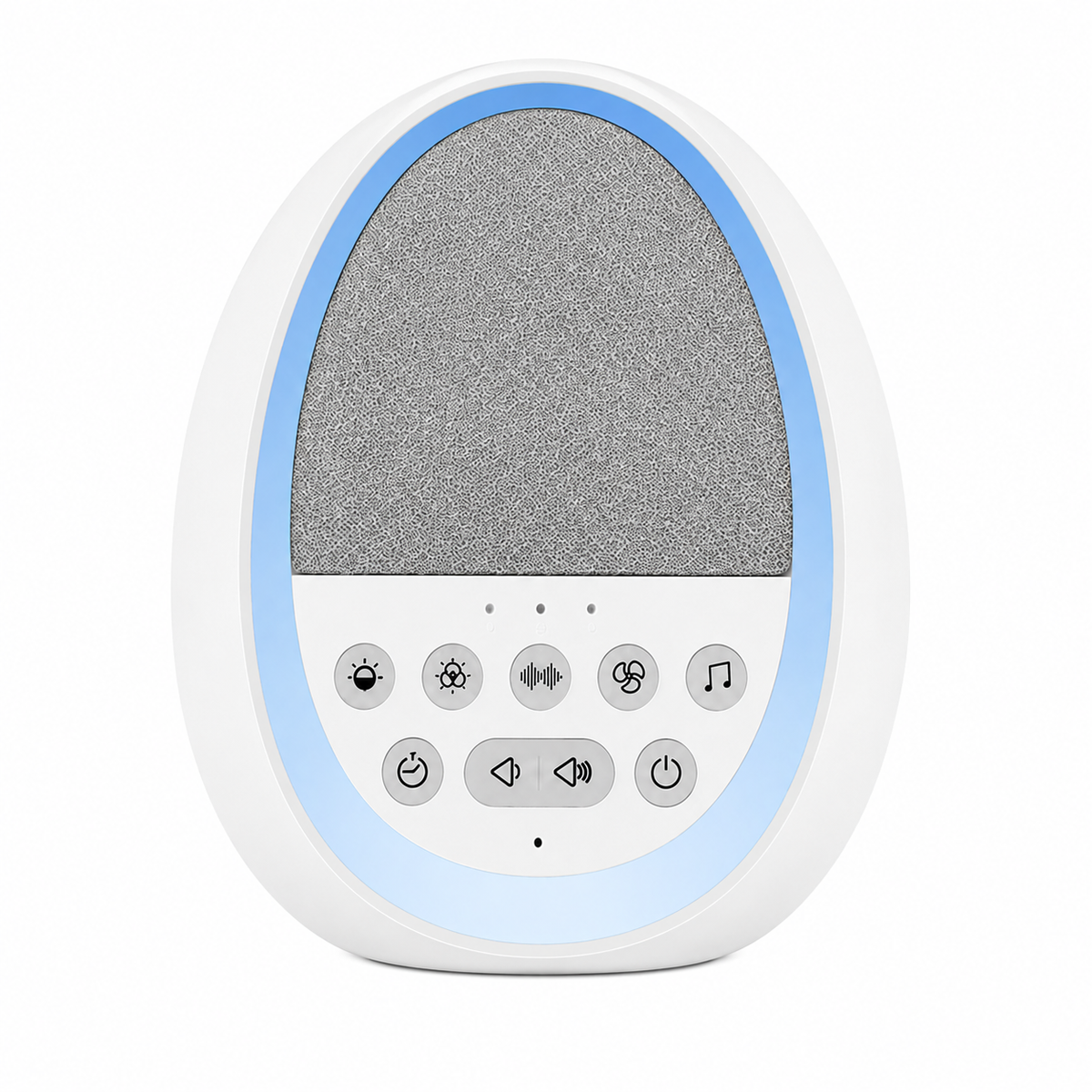 Portable white noise sound machine with 29 sounds