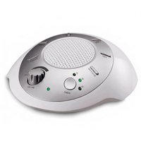 Portable White Noise Sound Machine In Silver