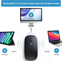 Portable wireless mouse for iPad, MacBook and Apple devices