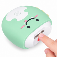Portable baby nail cutting device for newborn fingernail and toenail grooming