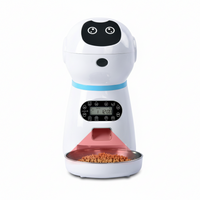 Portion Control Pet Feeder with Scheduled Food Dispensing