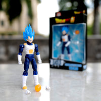 Poseable action figure toy for display setup