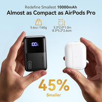 Portable Power Bank Charging Smartphone Fast