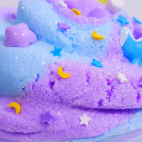 Premium Axolotl scented slime with slime charms for sensory play