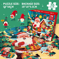 Preschool construction puzzle activity toy