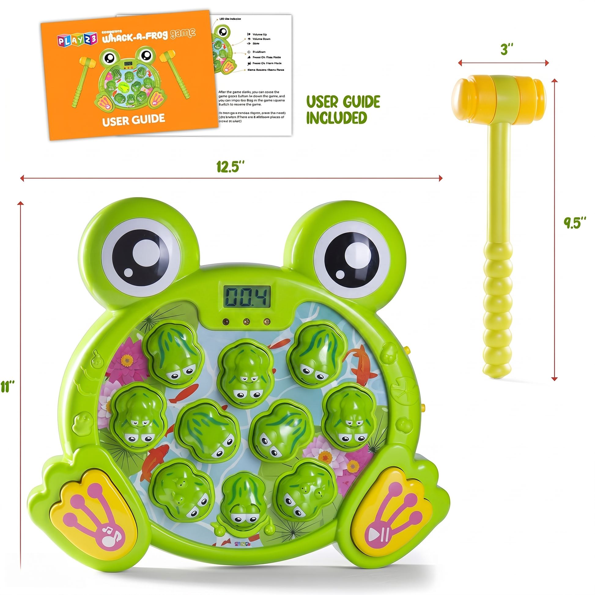 Preschool Educational Frog Game For Ages 3+